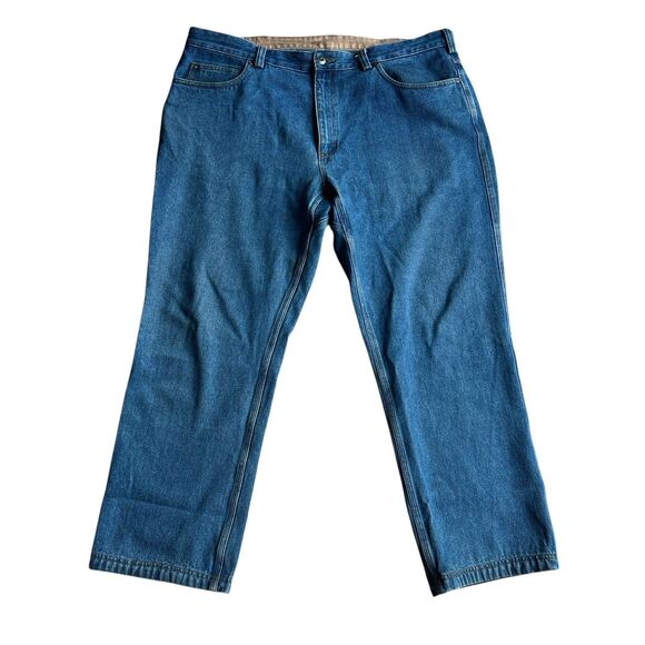 Duluth Trading Co Jeans Men’s 42x30 Straight Leg Denim Workwear Rugged Outdoors - Picture 2 of 12